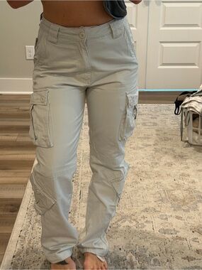 Matchstick Men’s White cargo pants -